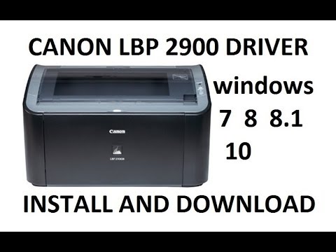 canon printers install for windows 10